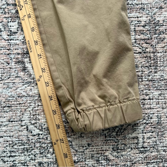 QUINCE Women's Organic Stretch Cotton Twill Utility Pant Light Khaki Size 6 - Picture 12 of 16